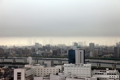 東京で大雨通過
