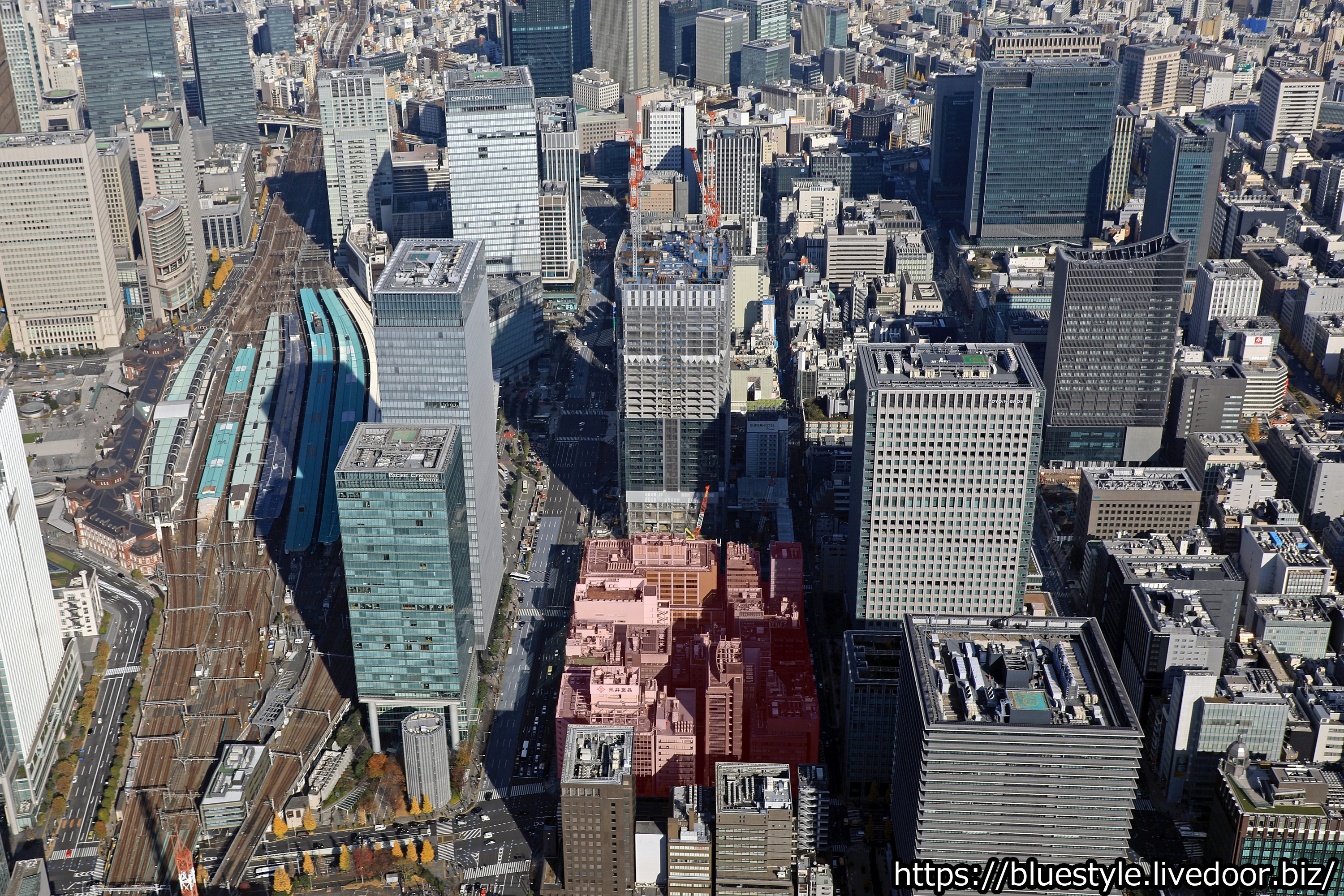 地上43階、高さ230m「八重洲二丁目中地区第一種市街地再開発事業 」の