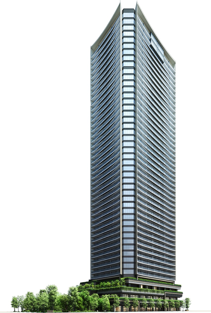 山さん様製作依頼　納期1月分　タワーマンション 中央区月島3丁目に地上58階建て、総戸数1285戸のタワーマンションが