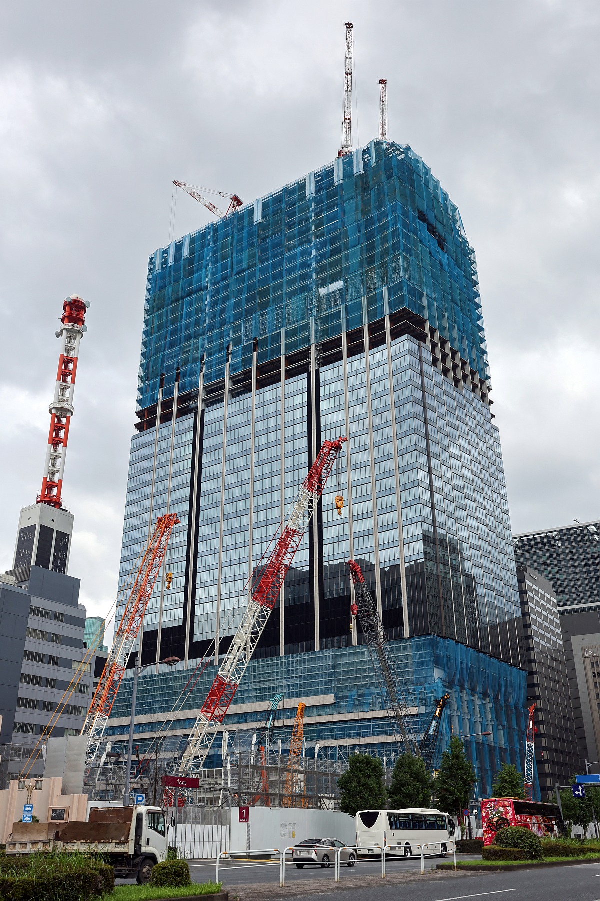高さ232.52m「内幸町一丁目街区南地区」の建設状況！大規模再開発街区