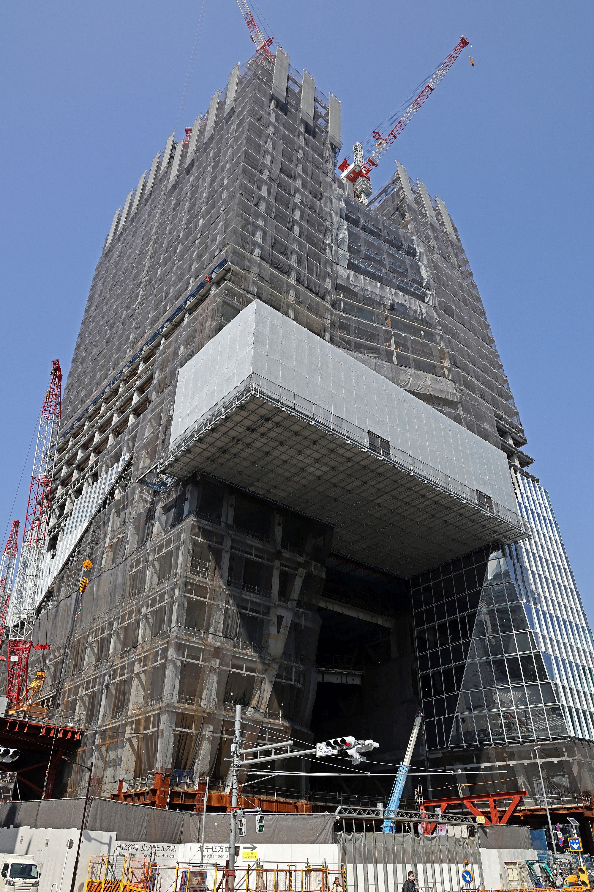 地上49階、高さ265.75m「虎ノ門ヒルズ ステーションタワー」の