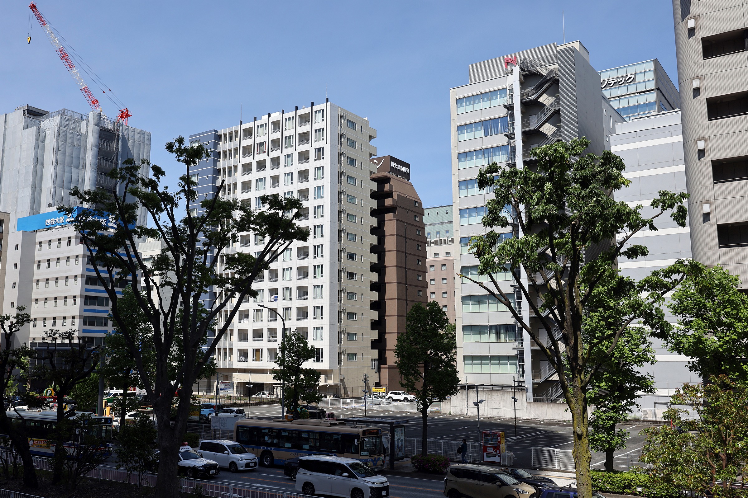 欄間 新横浜に初のタワマン！地上22階、高さ約75m「(仮称)横浜市港北