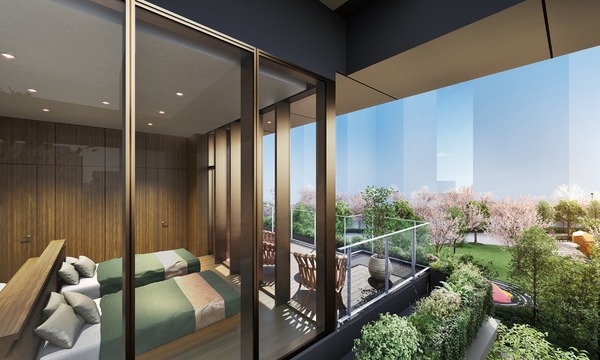 ブランズタワー大崎 ゲストルーム完成予想CG