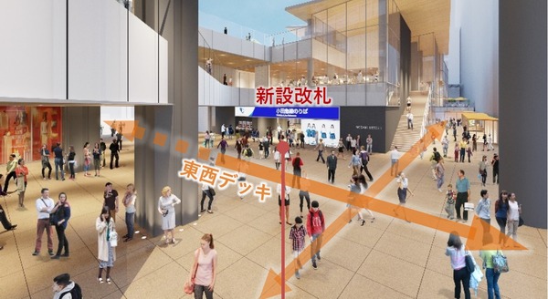 (仮称)新宿駅西口地区開発計画 イメージパース