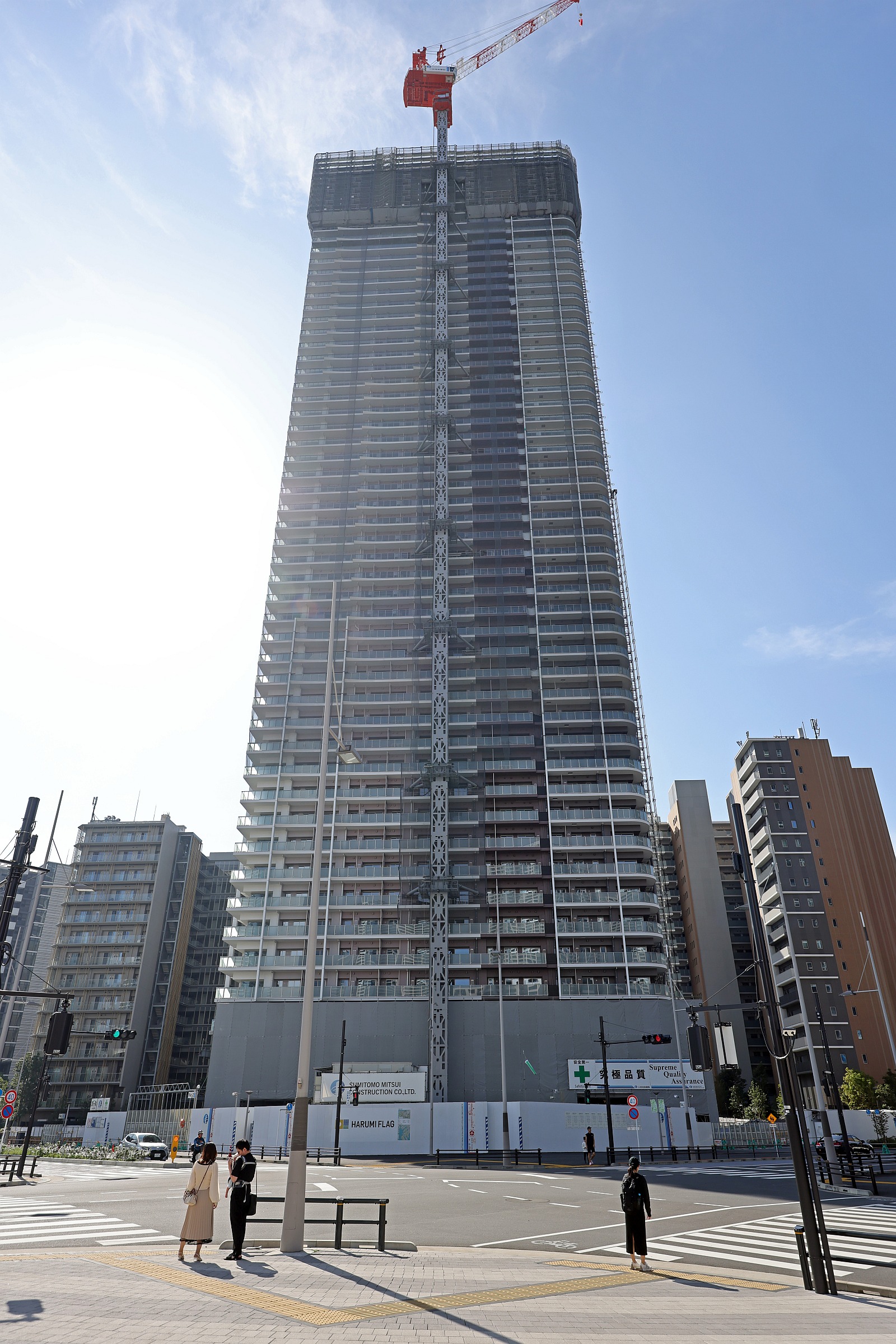 地上50階、高さ約180mのツインタワマン「晴海フラッグ SKY DUO 地上50階、高さ約180mのツインタワマン「晴海フラッグ SKY DUO