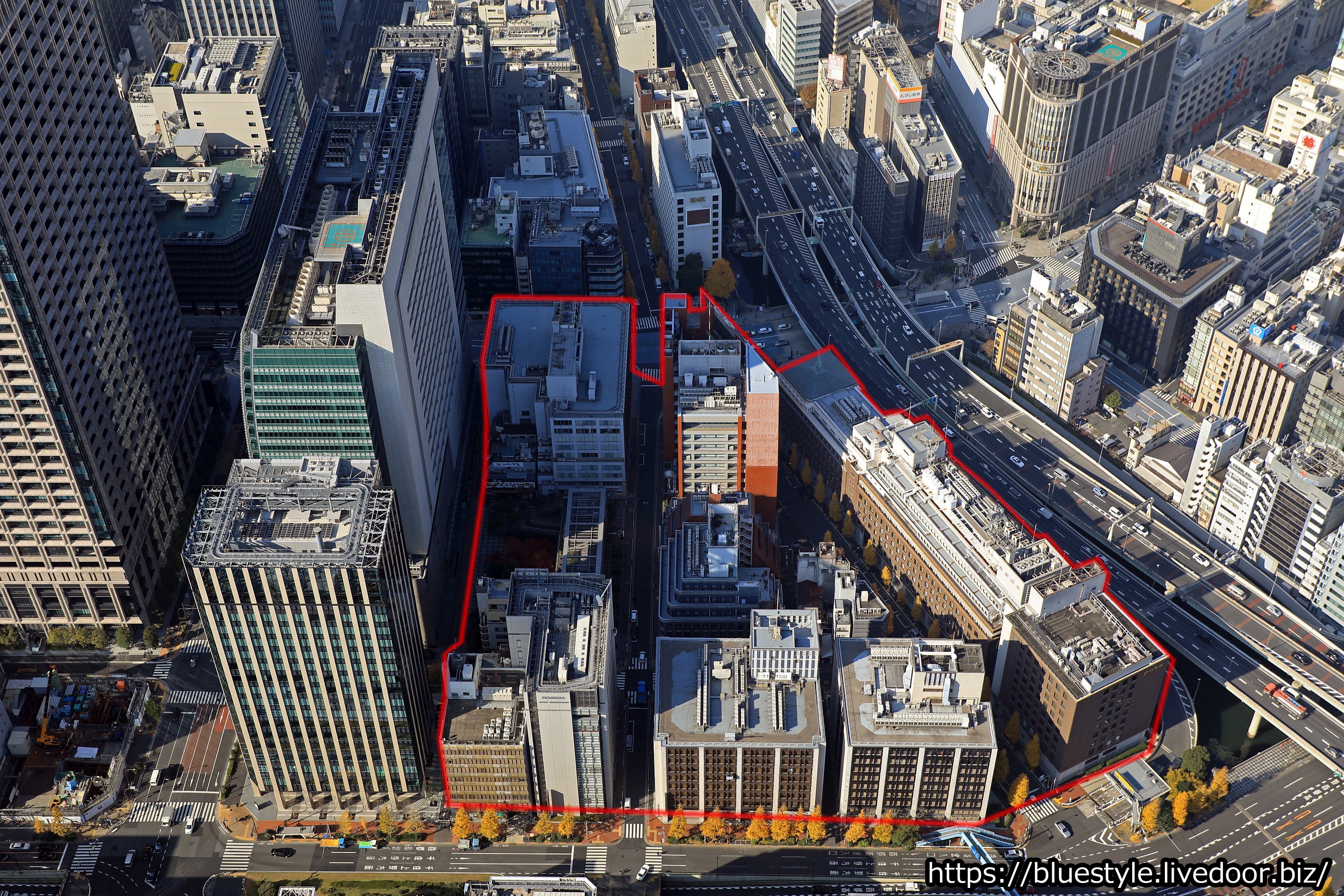 地上49階、高さ287m「日本橋一丁目中地区第一種市街地再開発事業