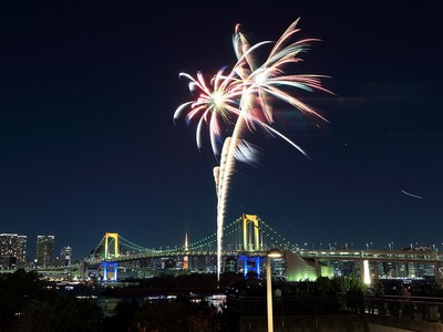 お台場レインボー花火2015