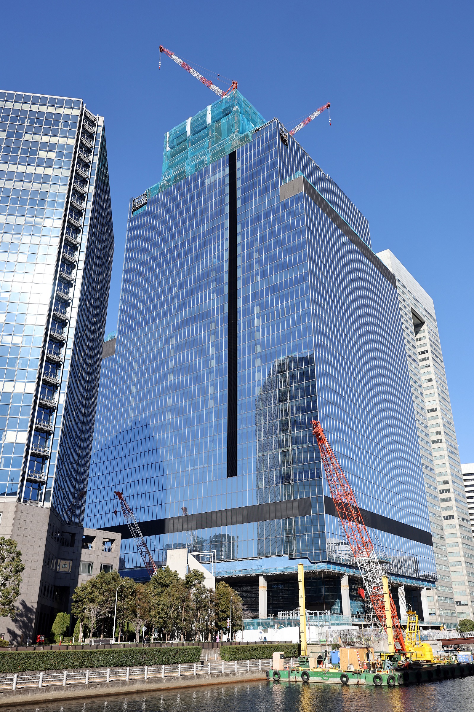 日本最大規模のツインタワー1棟目！地上43階、高さ228.88m「芝浦