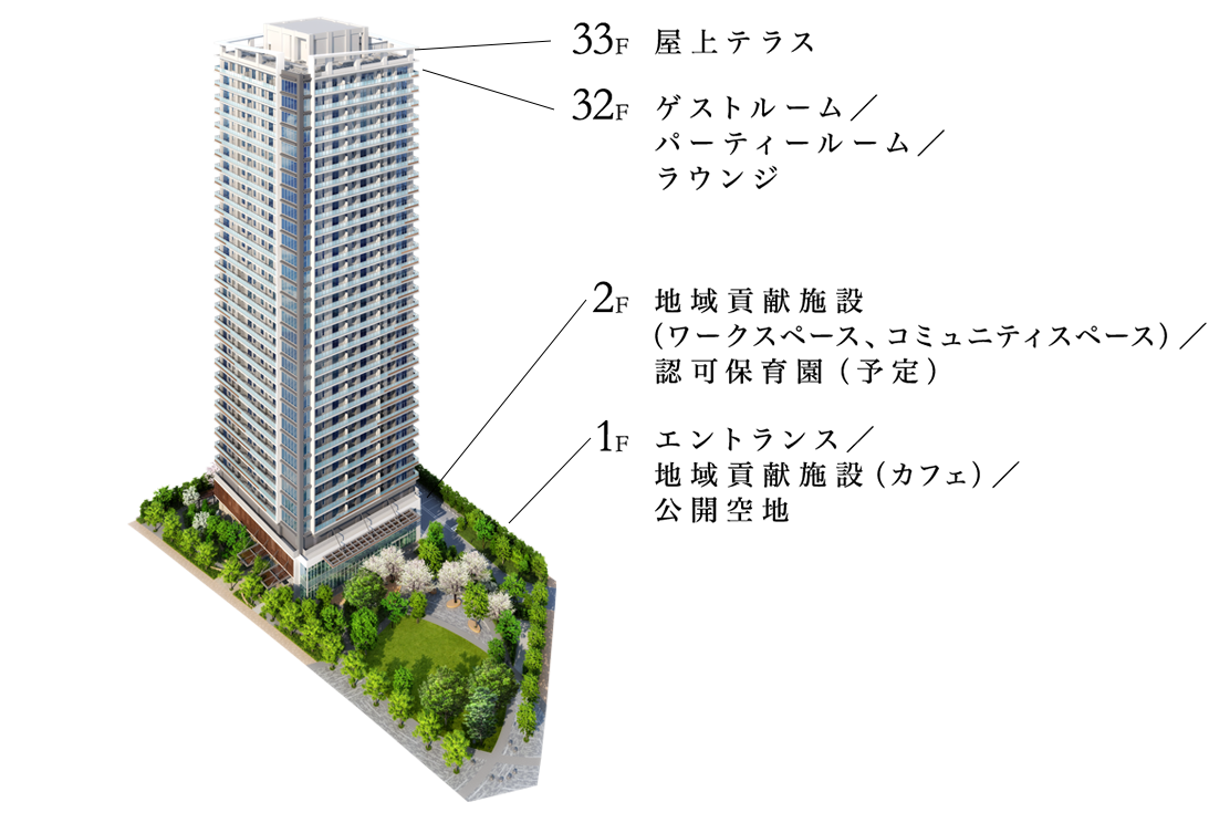 地上33階 ブリリアタワー有明ミッドクロス の建設状況 有明で4棟目のブリリアです 8 10 超高層マンション 超高層ビル