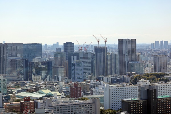 大崎の超高層ビル群