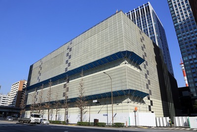日本政策投資銀行本店ビル(DBJビル)の解体工事(大手町地区(B-2街区))