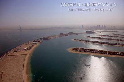 パーム・ジュメイラの空撮