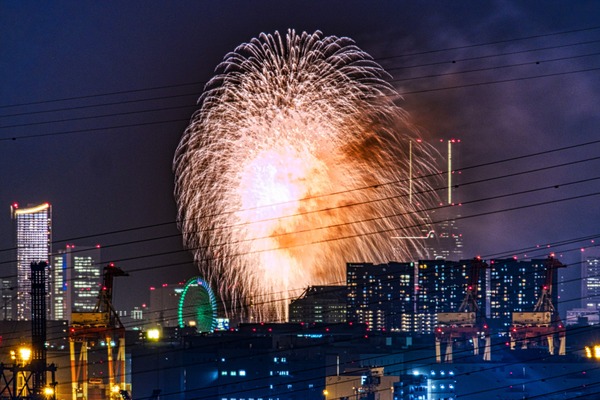 第41回横浜開港祭 打ち上げ花火