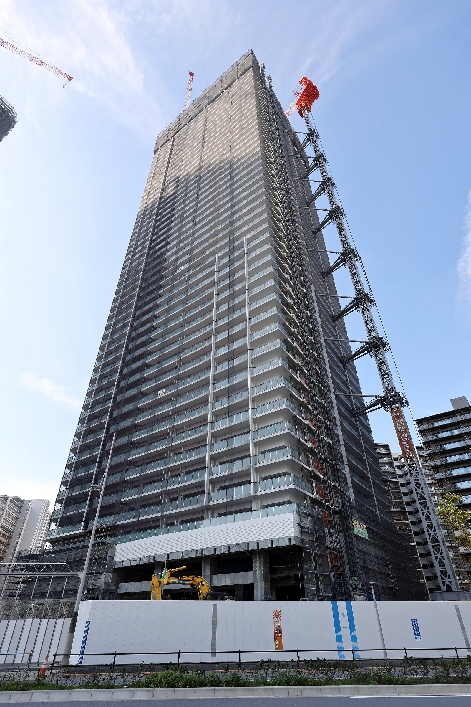 イソピータワーモデル 地上50階、高さ約180mのツインタワマン「晴海フラッグ SKY DUO