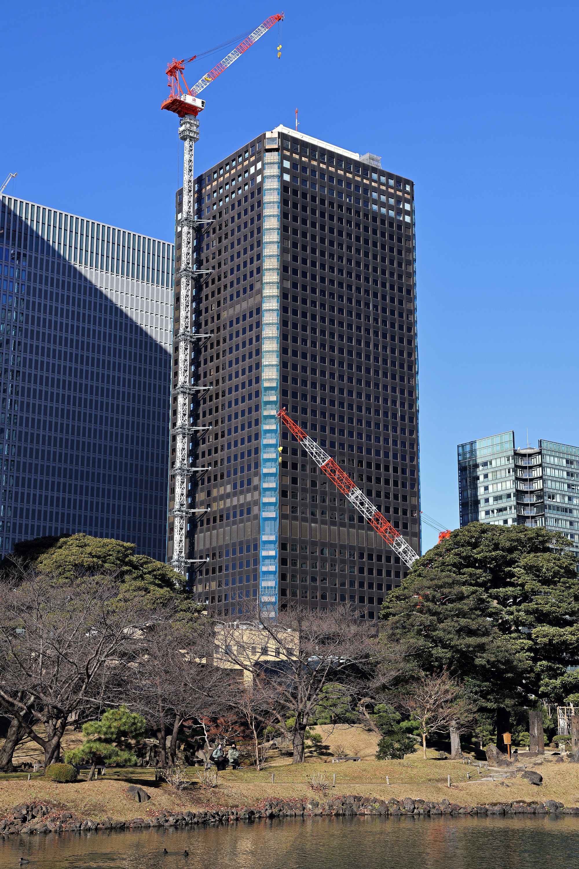解体工事が始まっている「世界貿易センタービル」にタワー