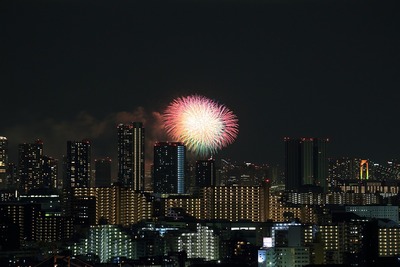 お台場レインボー花火2014