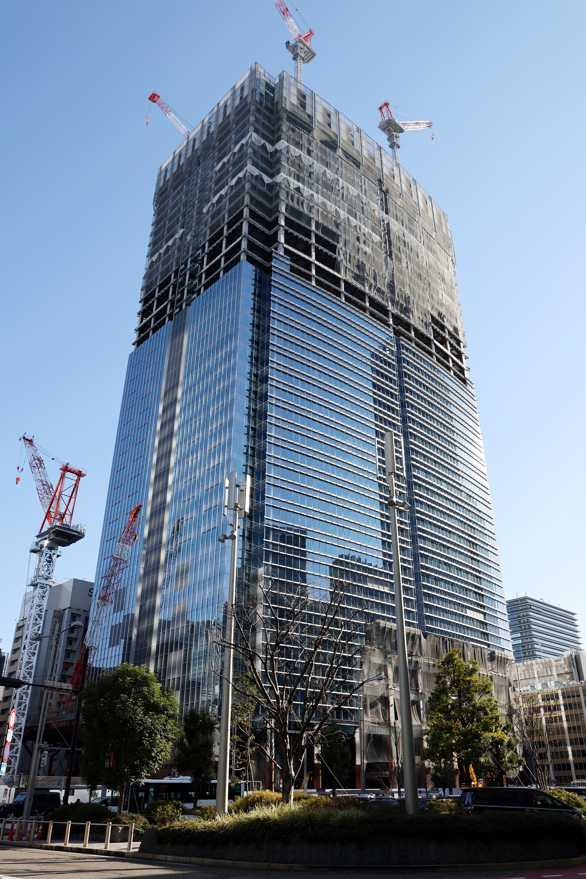 高さ240m「八重洲二丁目北地区第一種市街地再開発事業」の建設