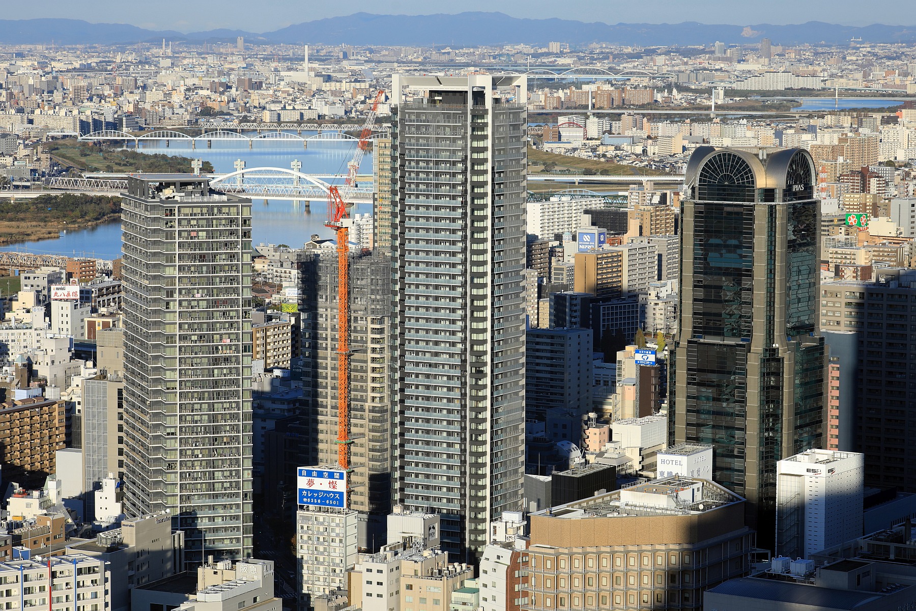 地上45階 ザ ファインタワー 梅田豊崎 の建設状況 18 11 24 超高層マンション 超高層ビル 地上45階 ザ ファインタワー 梅田豊崎 の建設状況 18 11 24 超高層マンション 超高層ビル