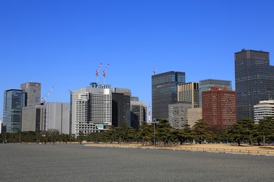 大手町・丸の内の超高層ビル群