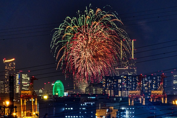 第41回横浜開港祭 打ち上げ花火