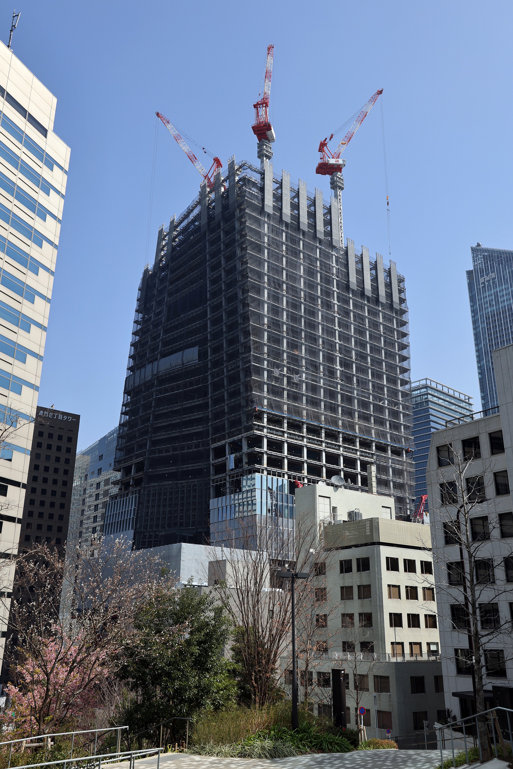 地上49階、高さ265.75m「虎ノ門ヒルズ ステーションタワー」の