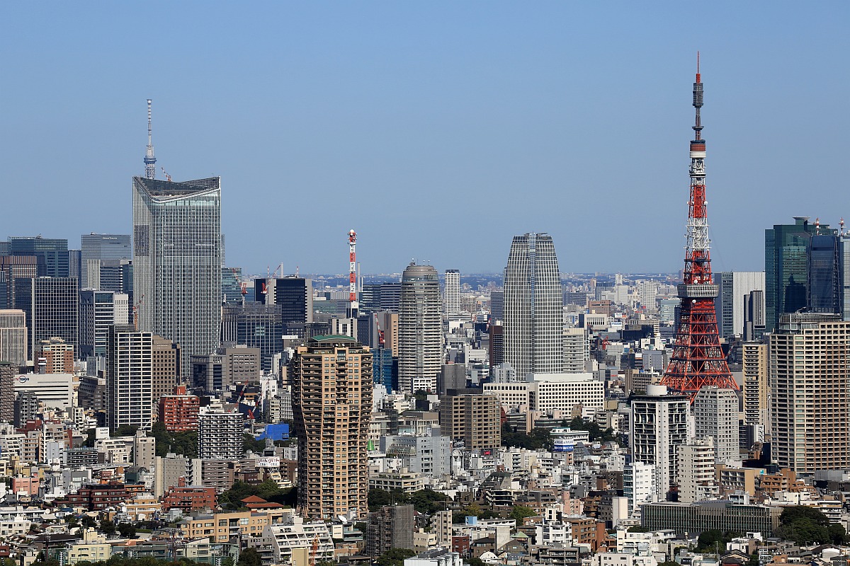 3箇所の展望台から見た 虎ノ門ヒルズ と建設状況 13年10月 超高層マンション 超高層ビル