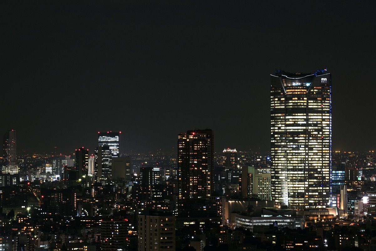 東京タワー 哀悼の光 超高層マンション 超高層ビル