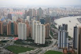オリエンタルパールタワーから見た上海