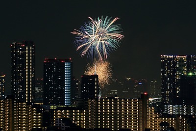 お台場レインボー花火2015
