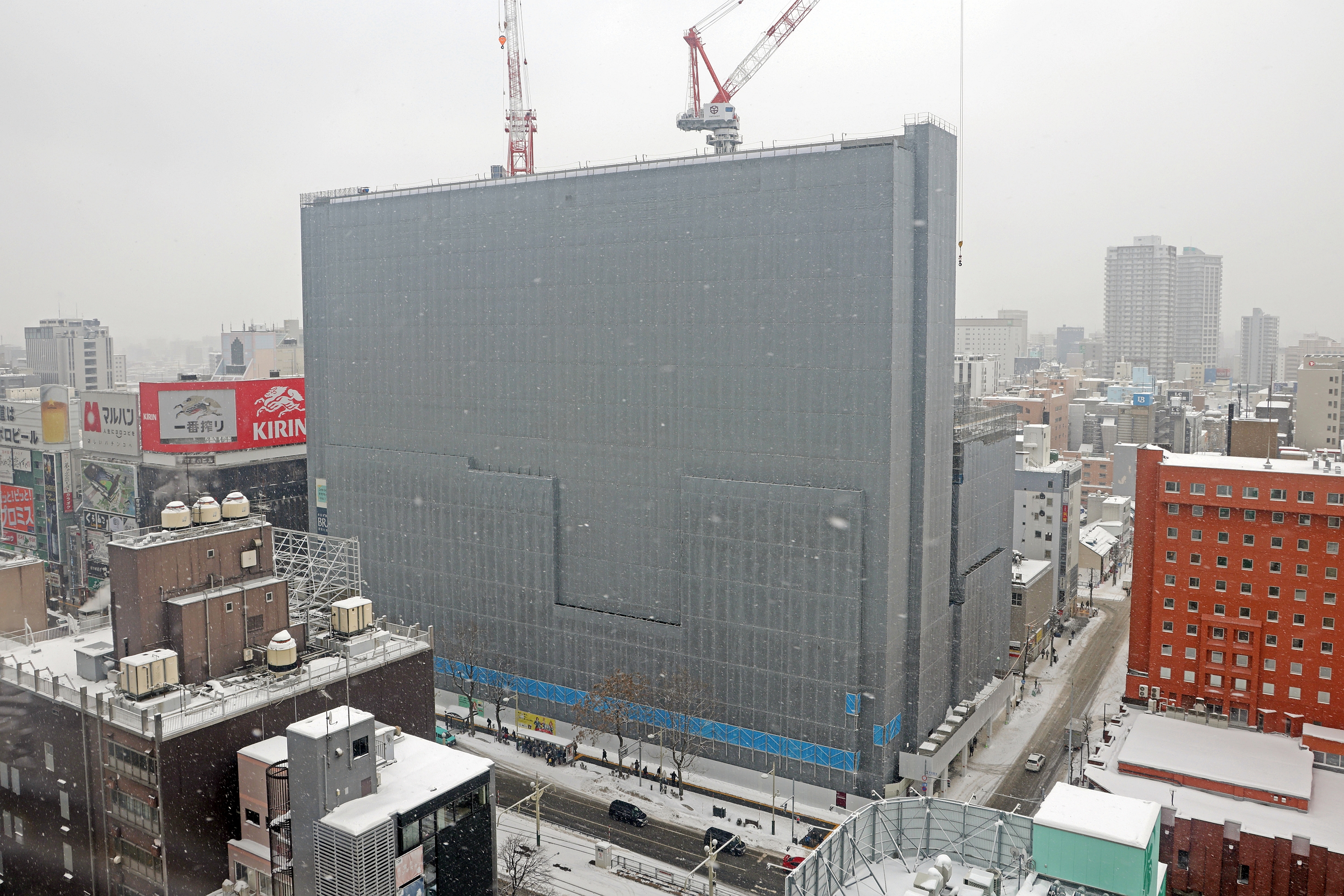 地上18階、高さ78m「(仮称)札幌すすきの駅前複合開発計画」の