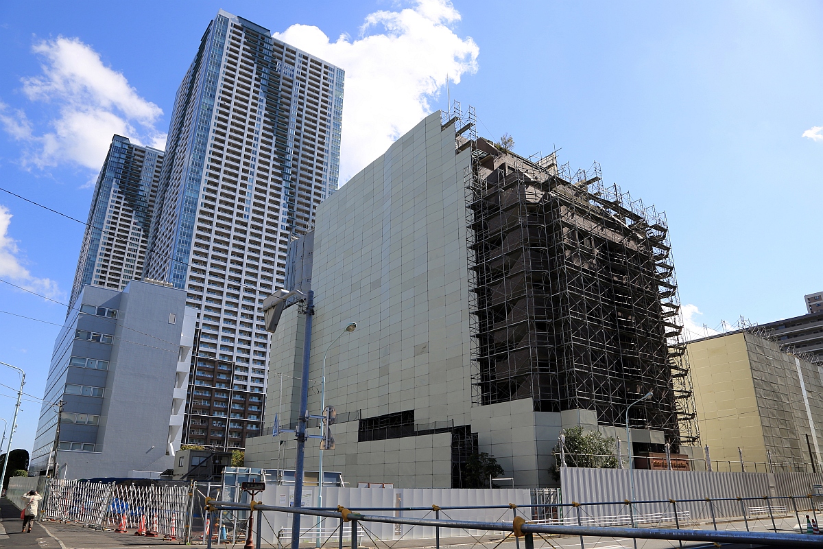 2013年4月の「勝どき五丁目地区第一種市街地再開発事業(B-1街区