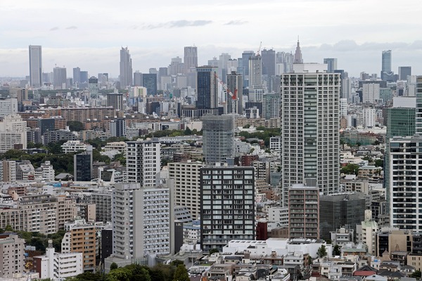 ニュウマン高輪 LUFTBAUM 翠の庭からの眺め