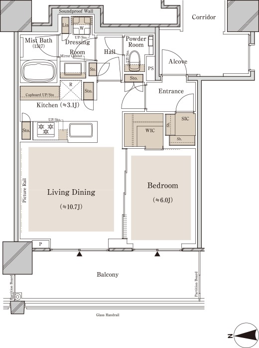 ブランズタワー大崎 S-49Gタイプ
