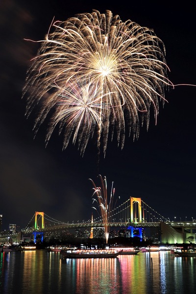 お台場レインボー花火
