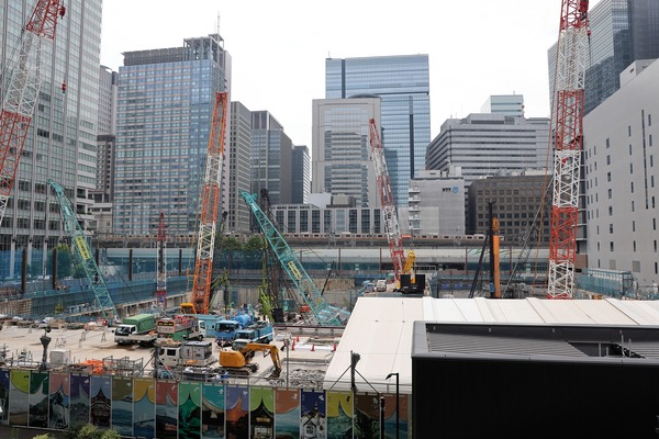 地上62階、高さ385m「Torch Tower（トーチタワー）」の建設状況