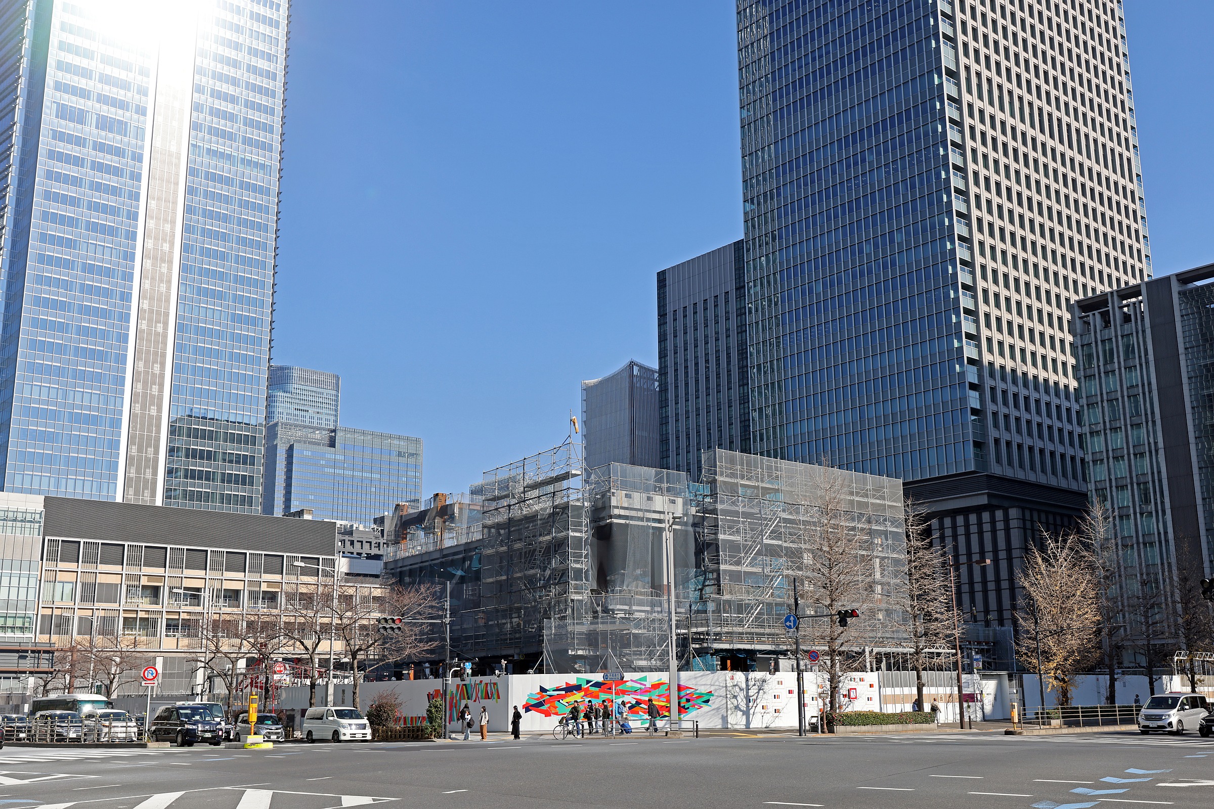 高さ223m「八重洲二丁目中地区第一種市街地再開発事業」の建設状況！インターナショナルスクールやサービスアパートメントも入る複合施設（2025.12.30）  : 超高層マンション・超高層ビル