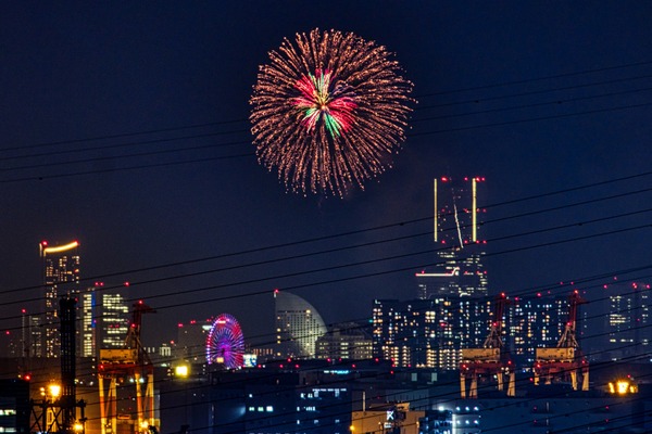 第41回横浜開港祭 打ち上げ花火