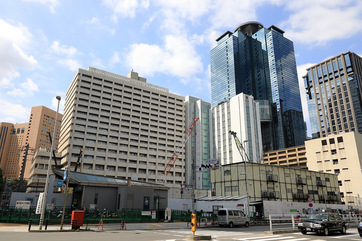 東京医科大学病院 超高層マンション 超高層ビル 東京医科大学病院 超高層マンション 超高層ビル