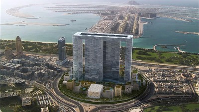 ドバイ・パール(Dubai Pearl)の完成予想図