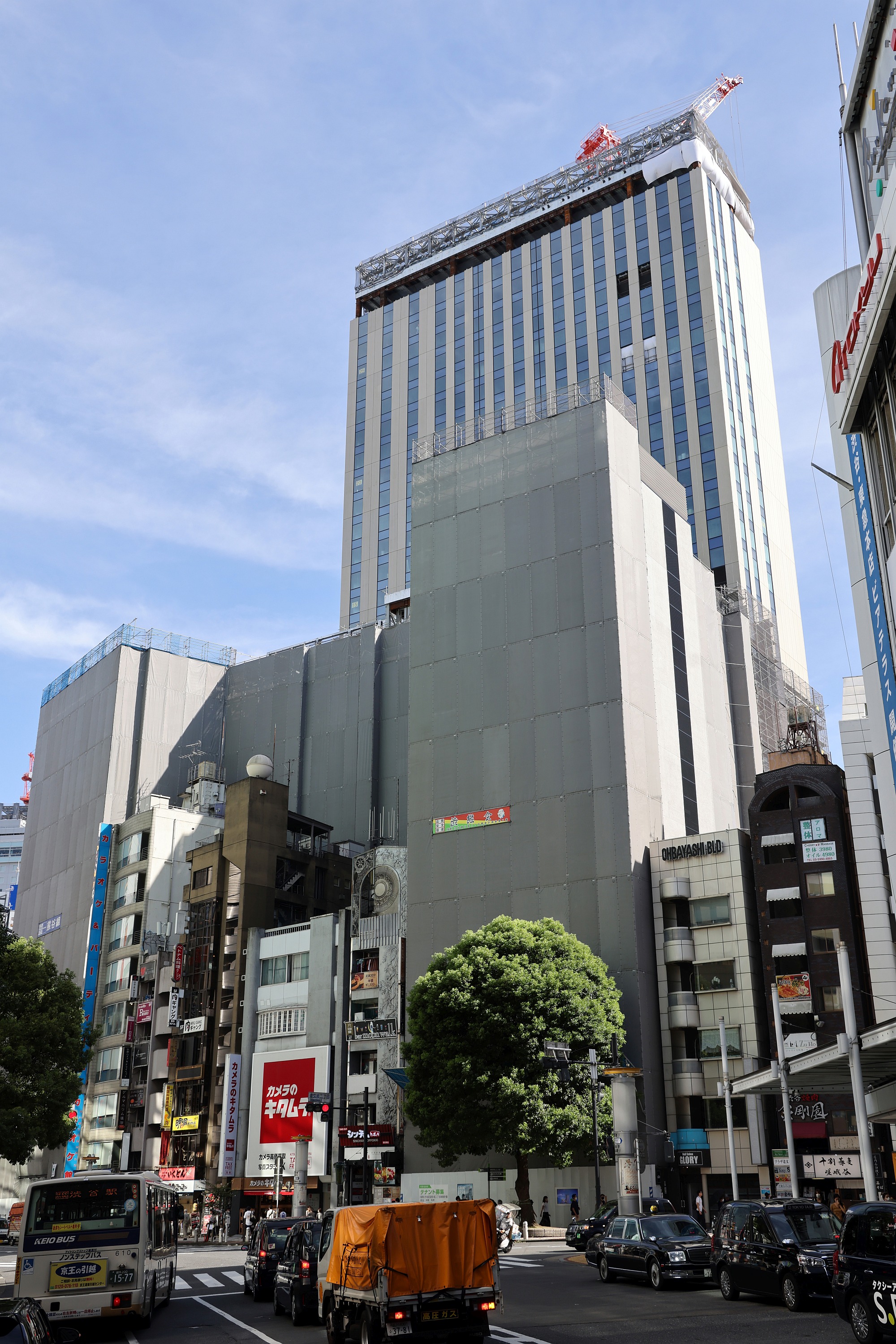 名称決定!地上28階、高さ118.7m「道玄坂通」の建設状況!ドン 名称決定!地上28階、高さ118.7m「道玄坂通」の建設状況!ドン