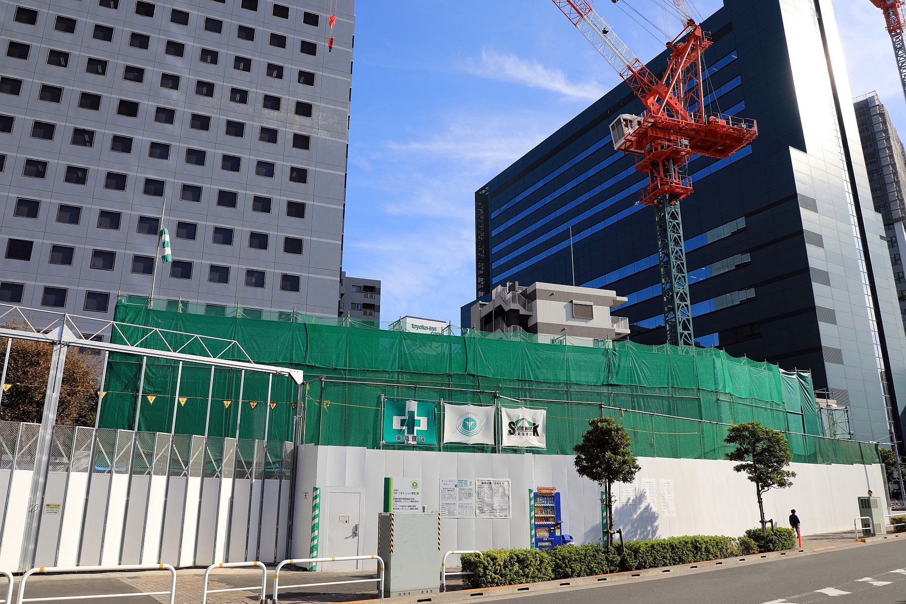 高さ約74m クレヴィアタワー大井町 The Residence の建設状況 18 11 17 超高層マンション 超高層ビル 高さ約74m クレヴィアタワー大井町 The Residence の建設状況 18 11 17 超高層マンション 超高層ビル