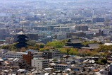 京都タワーからの眺め