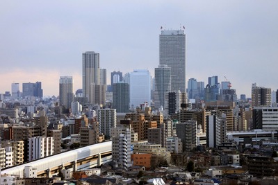 北とぴあから見た池袋方面の眺め