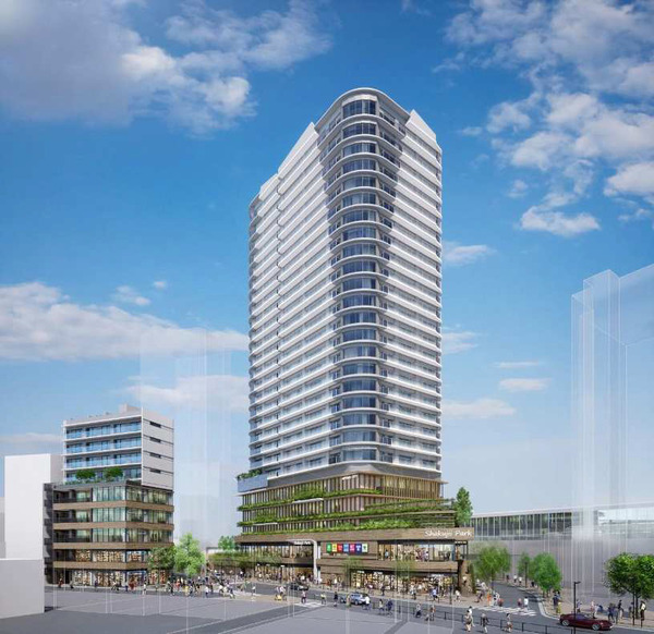 石神井公園駅南口西地区第一種市街地再開発事業 イメージパース