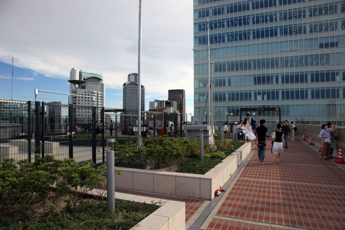 大阪ステーションシティ ノースゲートビルディングの天空の農園 超高層マンション 超高層ビル 大阪ステーションシティ ノースゲートビルディングの天空の農園 超高層マンション 超高層ビル