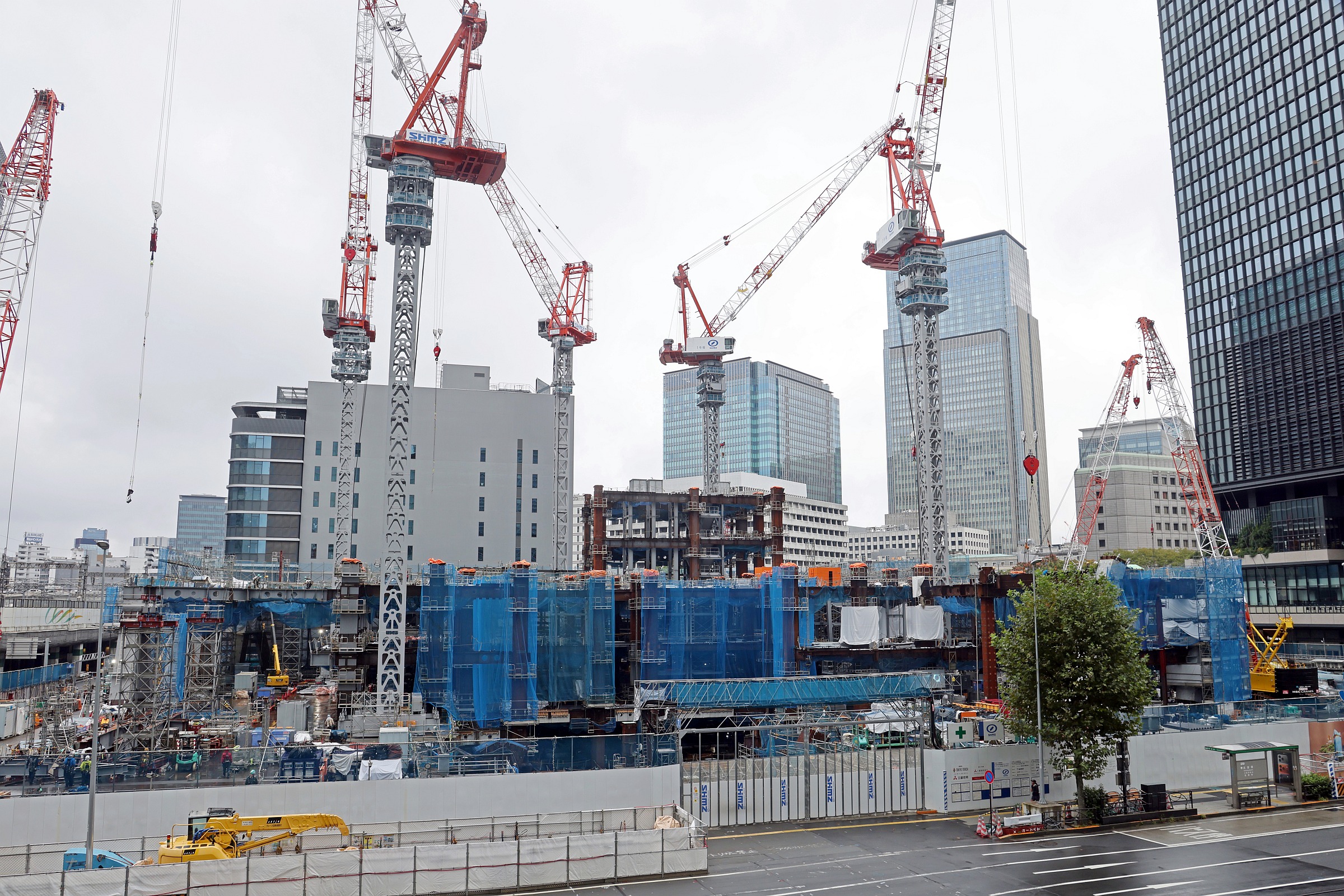 高さ385m「Torch Tower（トーチタワー）」の建設状況！高層部に