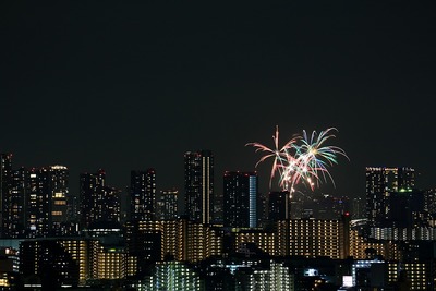 お台場レインボー花火2015