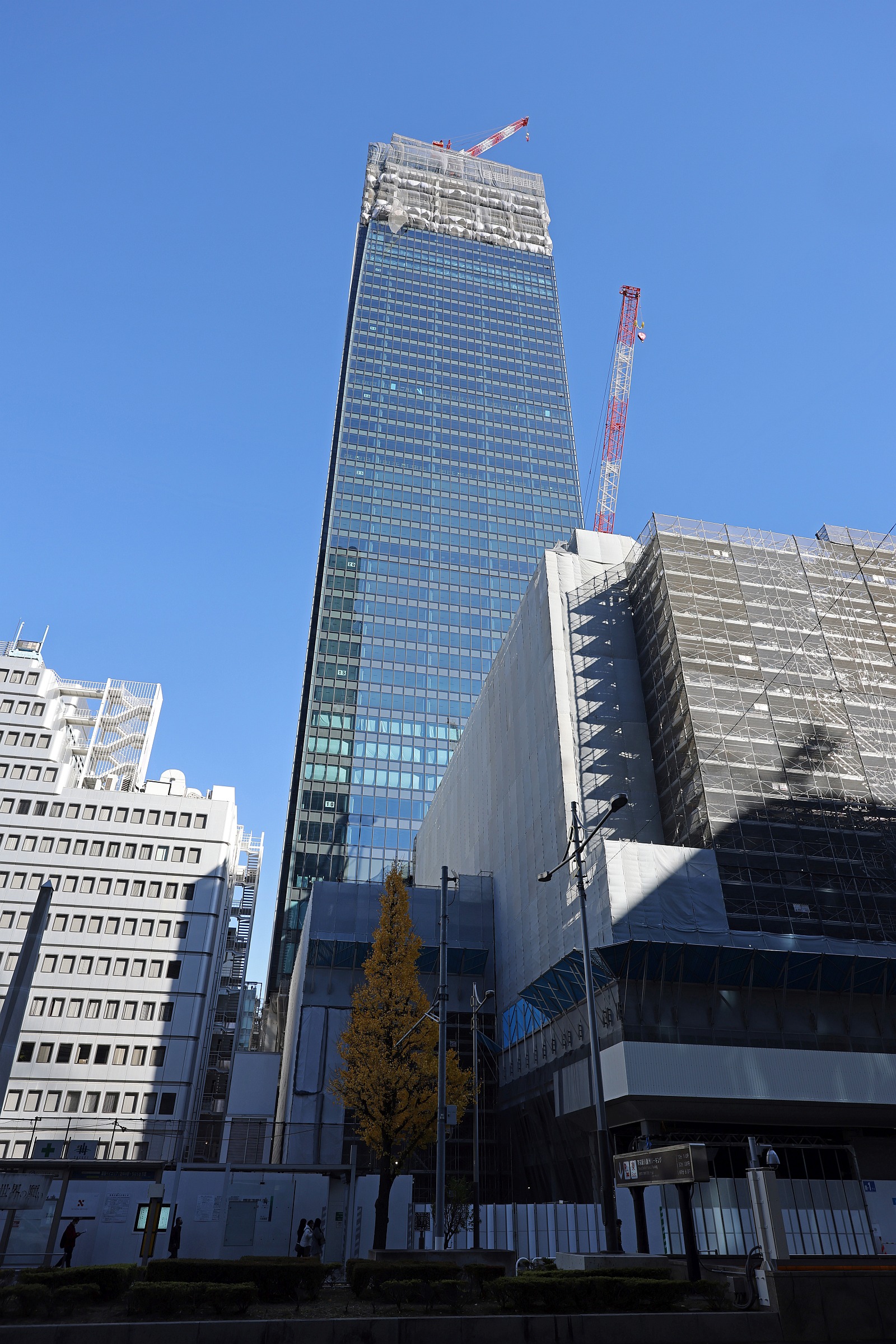 東京駅前八重洲一丁目東B地区第一種市街地再開発事業の建設状況