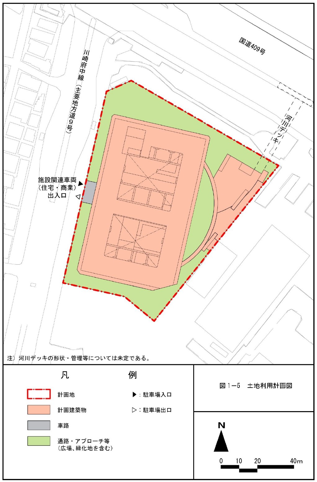 川崎の多摩川沿いに地上34階タワマン「(仮称)川崎市幸区堀川町A地区