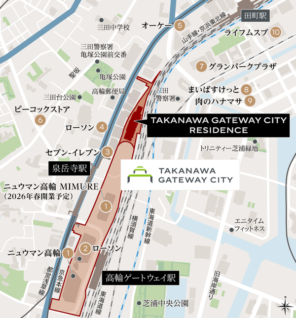 TAKANAWA GATEWAY CITY RESIDENCE ���ֿ�